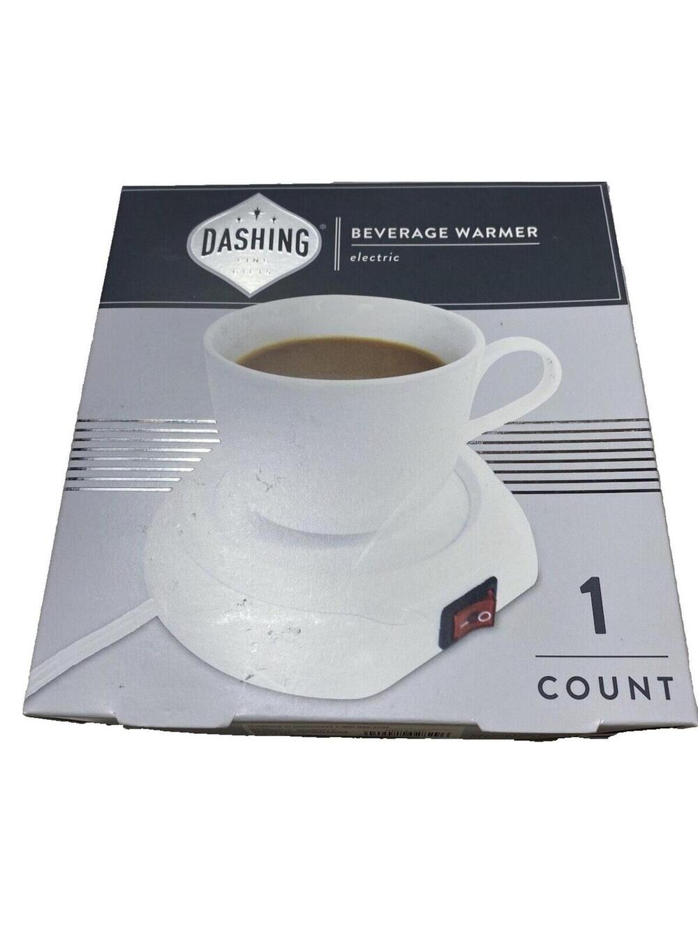 Electric Beverage Warmer Plug-In Drink Heater Quick & Easy Coffee Tea New
